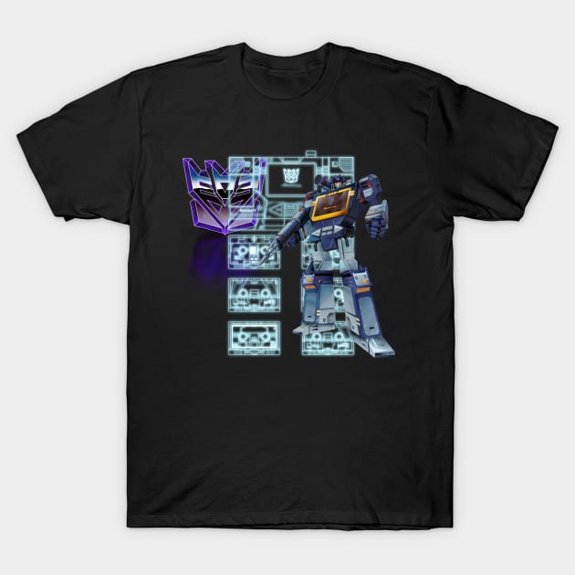 Masterpiece Soundwave T-Shirt by Draconis130